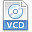 文件扩展名vcd图标