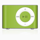 绿色iPod shuffle的颜色