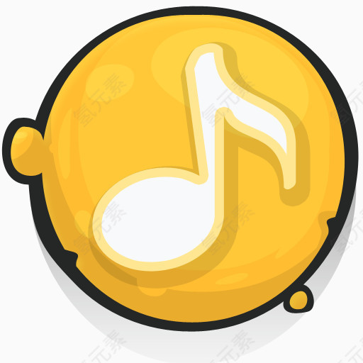 music eighth note icon
