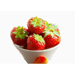 清新草莓图片素材