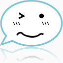 聊天表情符号面对谈评论说话情感iChat