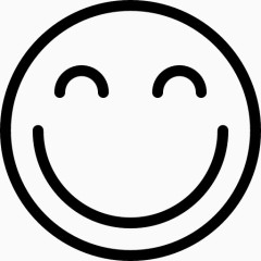 微笑Outline-icons