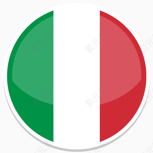 意大利2014 -世界-杯标志-平-图标