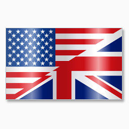 English Language Flag 1 Icon