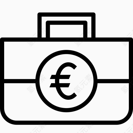 袋公文包案例货币欧元钱价格货币-欧元2卷
