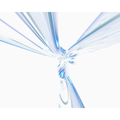 科技背景装饰创意素材  蓝色抽象科技线条