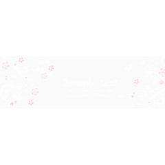 花纹背景banner