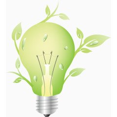 绿色环保节能灯泡