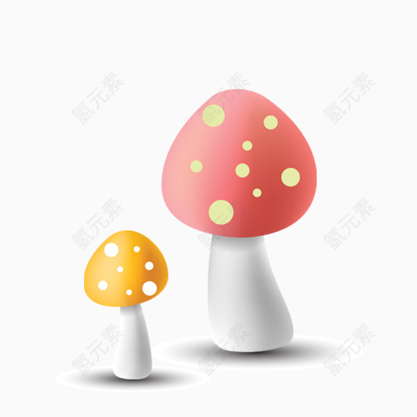高矮蘑菇