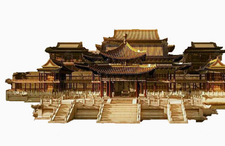 中国风 寺庙 复古 古代 建筑下载