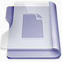 紫色书阅读读上升文件夹