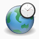 时钟地球互联网世界报警时间历史闹钟全球行星新的