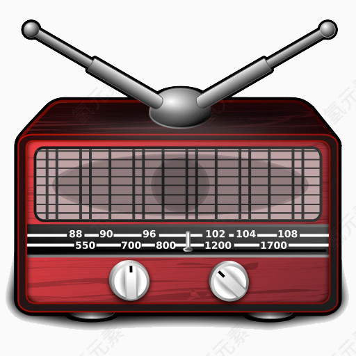 红色的收音机