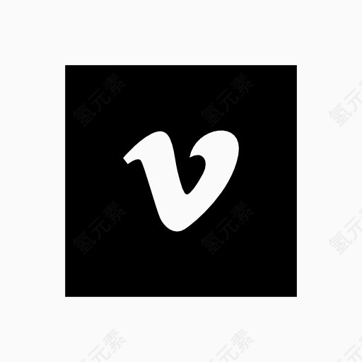 vimeo logo图标