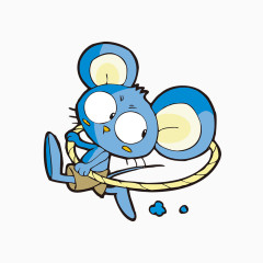 蓝色老鼠