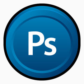 AdobePhotoshop反恐精英徽章PS冰球