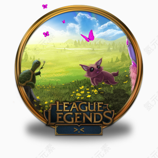 联盟league-of-legends-gold-border-icons