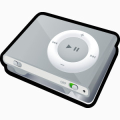 洗牌银iPod Shuffle