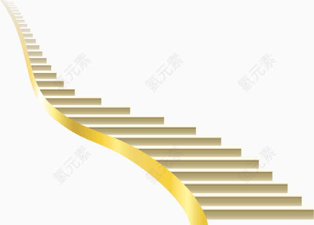 金色阶梯