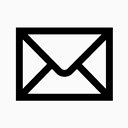 电子邮件邮件后信邮票消息信封邮费单色象形文字发送点图标