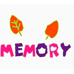 memory树叶印花