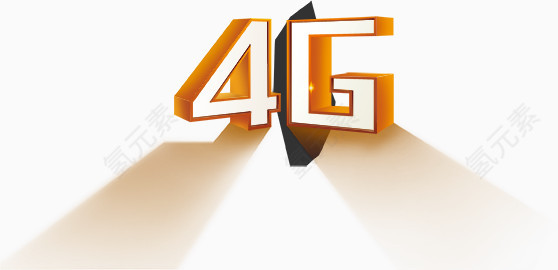 4G立体字