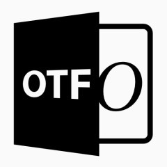 otf格式文件图标