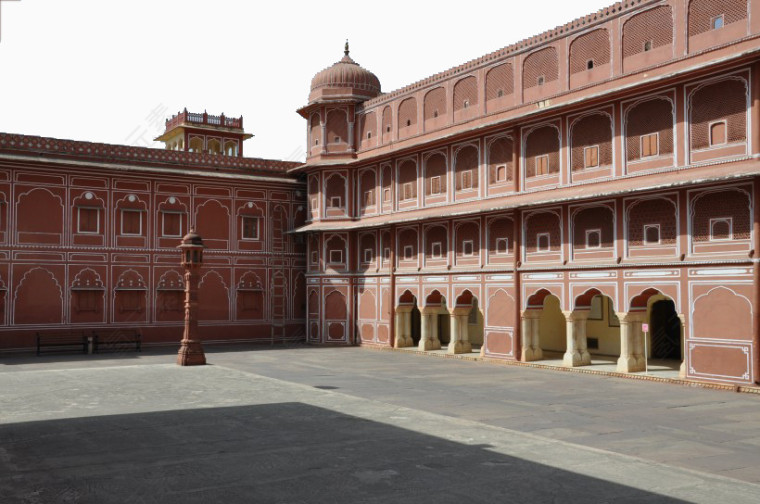 印度城市宫殿图片三