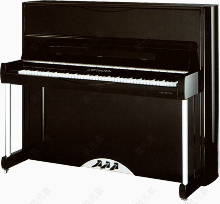 黑色钢琴矢量素材