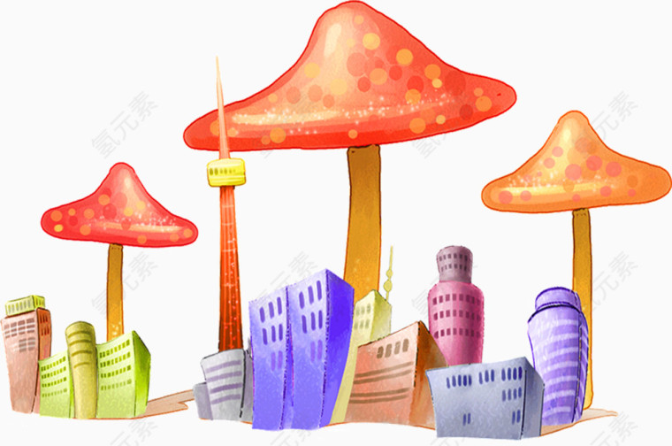蘑菇建筑物