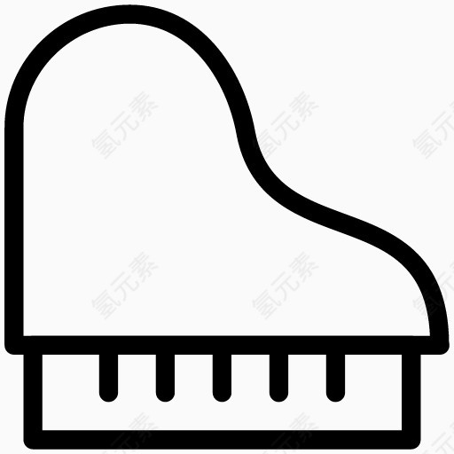 钢琴的图标