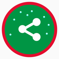 分享christmas-social-networking-icons