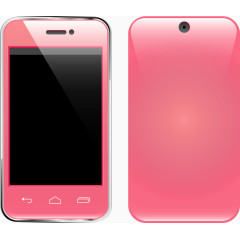 粉色智能手机