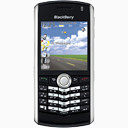 黑莓珍珠黑色的电话blackberry-icons