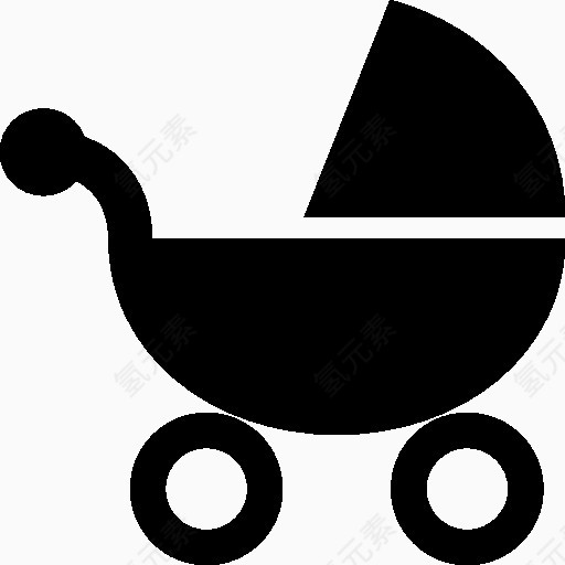 Baby Stroller Icon