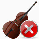 低音提琴关闭仪器没有取消停止弦乐器