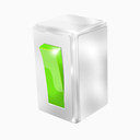 绿色按钮Electric-icon-set