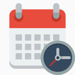 calendar clock icon