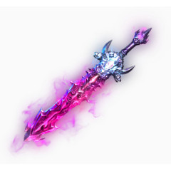 紫色的闪光剑