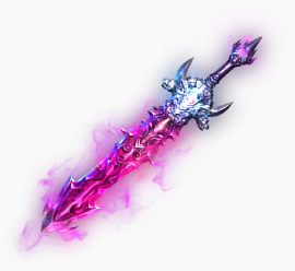 紫色的闪光剑