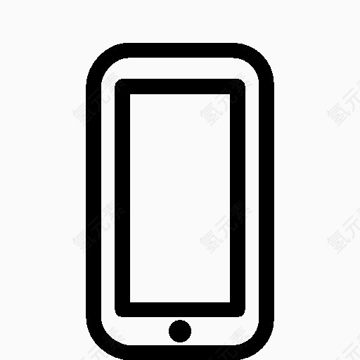 Mobile Iphone Copyrighted Icon