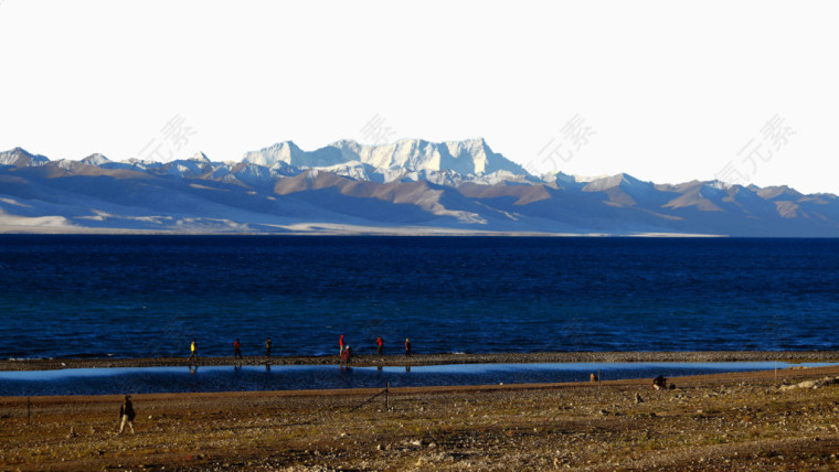 西藏唐古拉山风景图