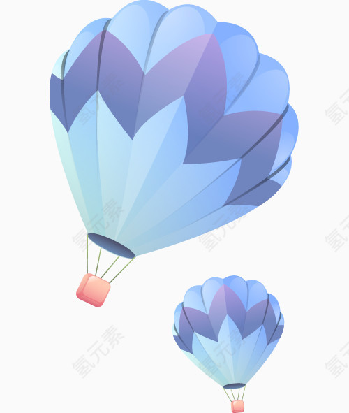 png气球热气球装饰素材