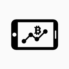 比特币移动电话连接图The-Bitcoin-Icons