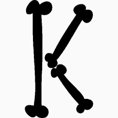 大写字母K图标