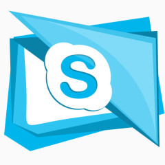呼叫聊天Skype社会谈社交网络与媒体