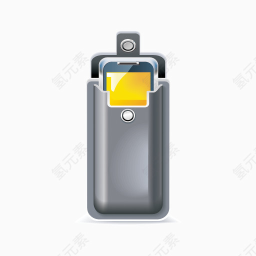 移动电话皮革Mobile-phone-icons