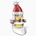 机器人圣诞老人机器人Futurama-icons