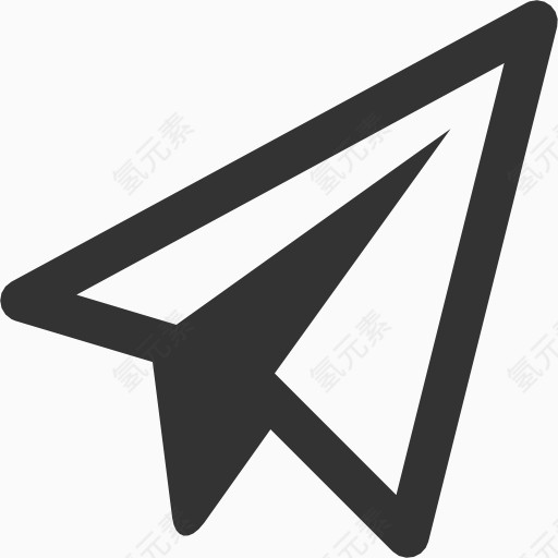 paper plane icon