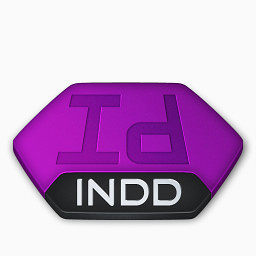 Adobe indesign indd v2图标